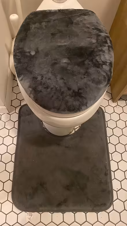 Photo of free grey bath mat set - used (Bay Ridge) #1