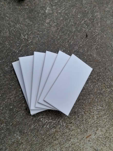 Photo of free Small white tiles (Sutton Valence ME17) #1