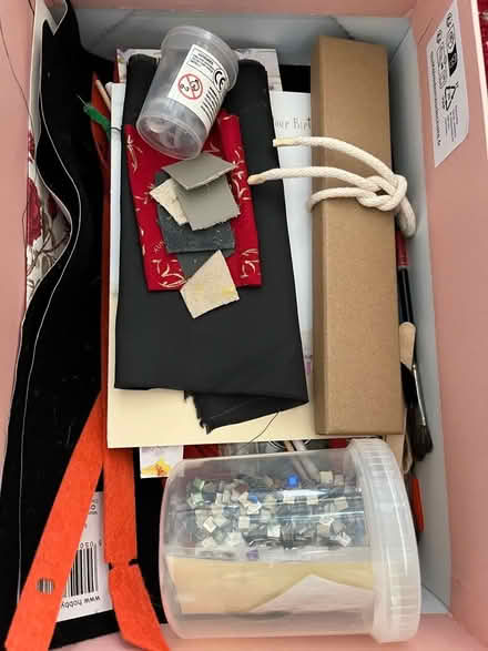 Photo of free Arts & crafts boxful of stuff (City College area NR1) #1