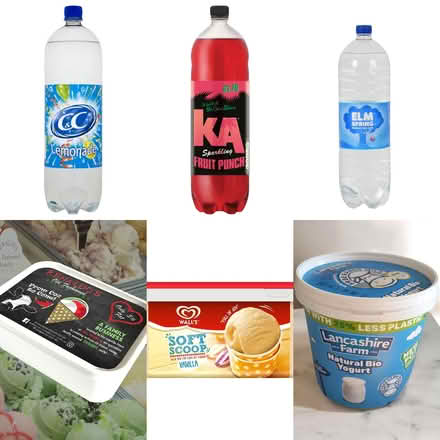 Photo of empty plastic tubs /2 litre bottles (N evington, Leicester LE5) #1