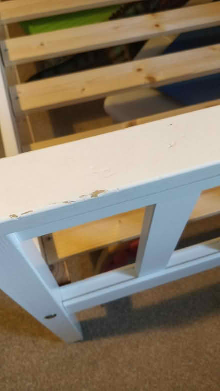 Photo of free Single wooden bed frame (Muxton) #4
