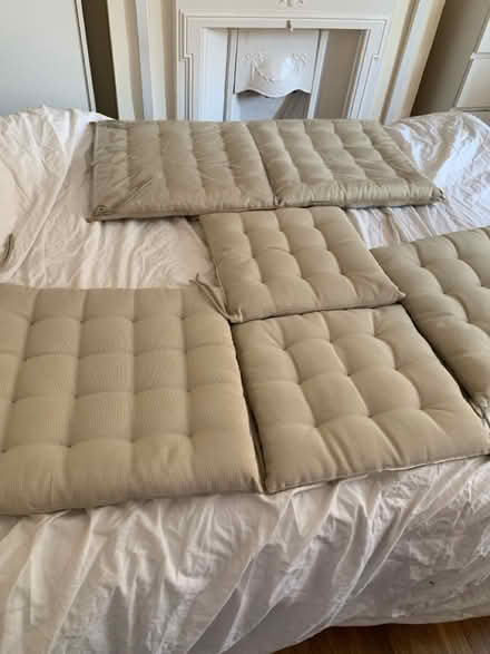 Photo of free 6 garden chairs luxury cushions (NW10) #3