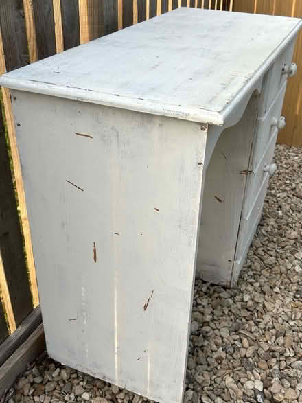 Photo of free Desk - solid wood, 4 drawers (Northmoor OX29) #3