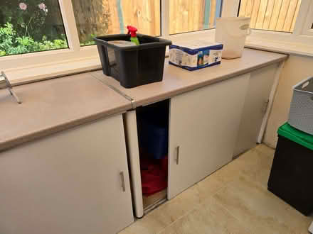 Photo of free Various pieces of wood and worktop and fittings (Flordon NR15) #1
