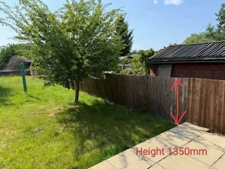 Photo of free Long wooden fence 25m (Moulton NN3) #2