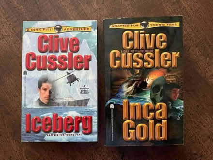 Photo of free Clive Cussler books for young adult (Finksburg - Carroll County) #1