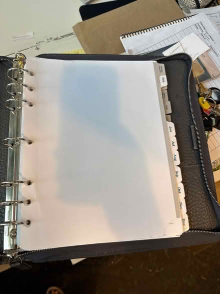 Photo of free Franklin Covey large planner (Dempster east of Ridge) #3