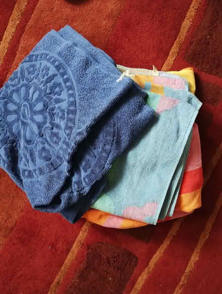 Photo of free large old towels (Edginswell TQ2) #1