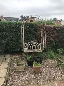Photo of free Garden seat with arch (Wokingham RG40) #1