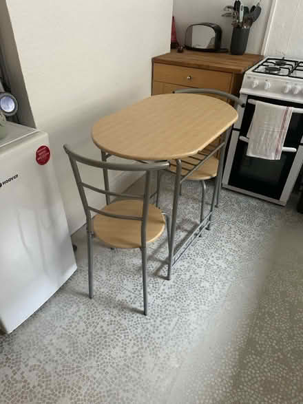 Photo of free Table with two tuck under chairs (E Dulwich SE22) #3