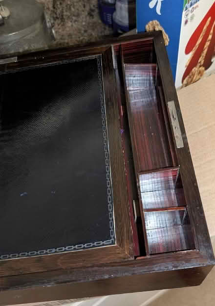 Photo of free Folding wooden writing bureau (AB22) #4