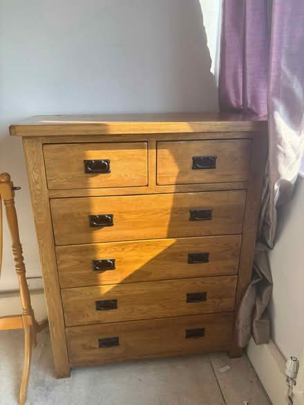 Photo of free Bedroom furniture. Wardrobe and tallboy. (Lewisham SE13) #2