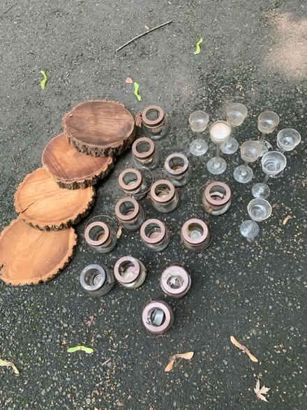 Photo of free Wood Slices, Mini Lanterns, etc (Cottageville, South Brunswick) #2
