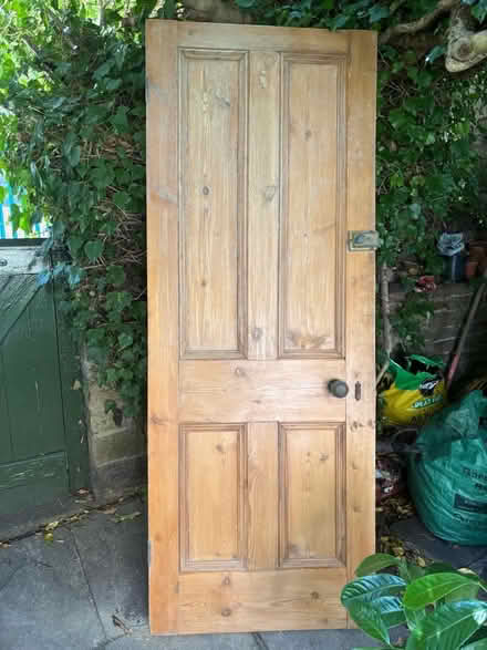 Photo of free Pine door. (Frizinghall BD9) #1