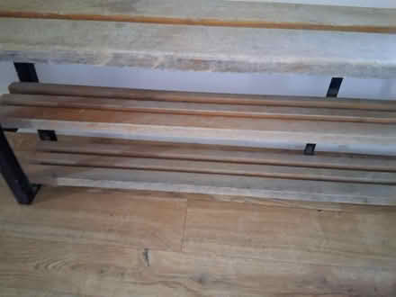 Photo of free Bench/shoe rack (Watton IP25) #1