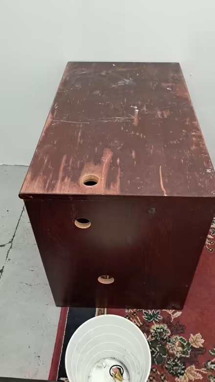 Photo of free Wood desk (Dublin) #3