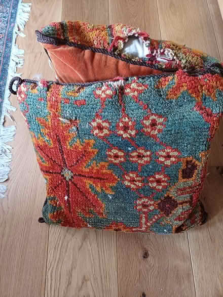 Photo of free Two carpet pillows (Stroud, Uplands area) #2