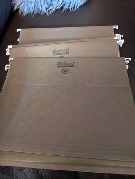 Photo of free Green hanging folders (Leslieville) #1