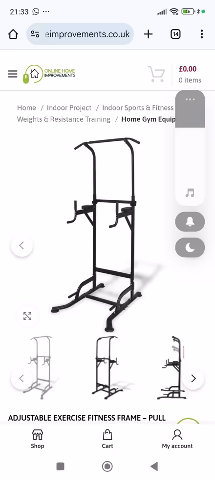 Photo of Pull up exercise frame (IG1) #1