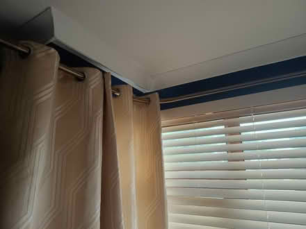 Photo of free Curtain rail+curtains (Hayling Island PO11) #1