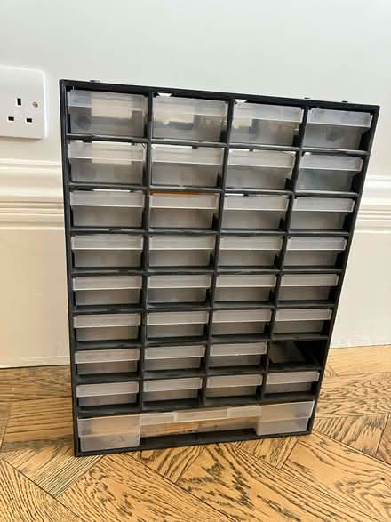Photo of free Set of plastic drawers for (e.g.) screws, paperclips etc (Oakwood LS8) #1