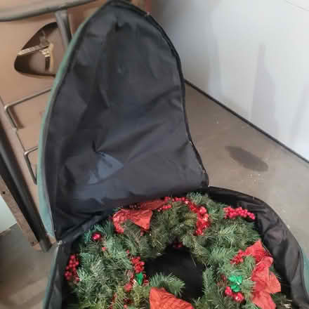 Photo of free Two sided wreath bag, with wreaths (tramway/4 hills road) #1