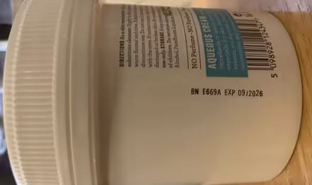 Photo of free 2 x Aqueous Cream (SW16) #3