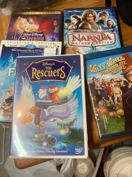 Photo of free Kids movie DVDs. Frozen. Narnia (Foothill Boulevard Cupertino) #1