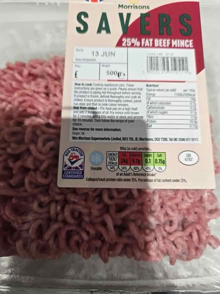 Photo of free Mincemeat 500g (Wincobank S9) #1