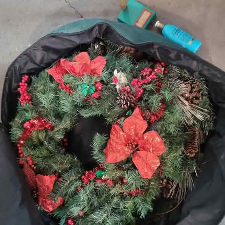 Photo of free Two sided wreath bag, with wreaths (tramway/4 hills road) #2