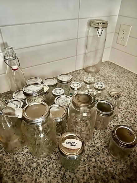 Photo of free Lots of glass jars (University City) #1