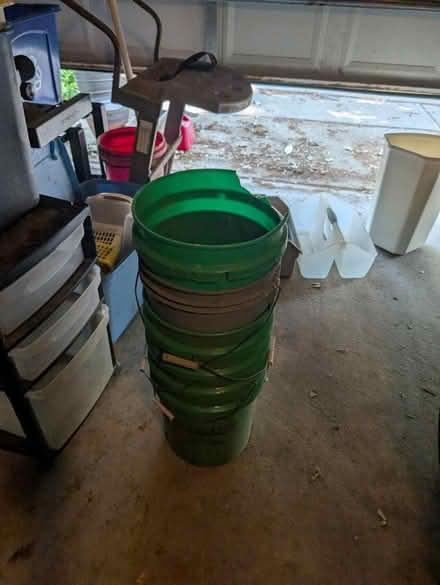 Photo of free Buckets, planters, containers, etc (Downtown Oak Park) #2