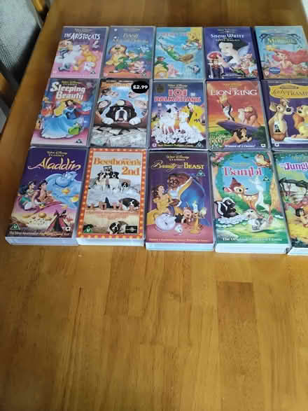Photo of free Children's video tapes (Bridlington YO15) #1