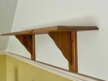 Photo of free Pine Shelf 35”W x 8”D (Ilkeston DE7 4B) #1