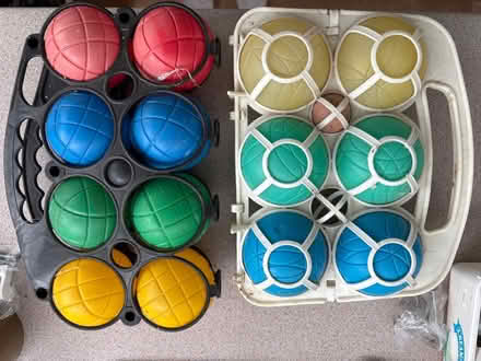 Photo of free 2 sets of boules balls (Eastbourne BN20) #1