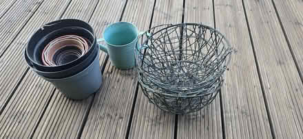 Photo of free Plant Hanging Baskets & various size pots (Croydon centre CR0) #1