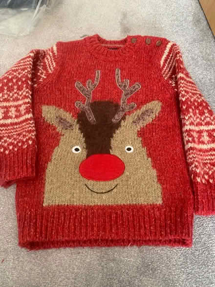 Photo of free Next Christmas jumper. Age 3-4 yrs (Emsworth) #2