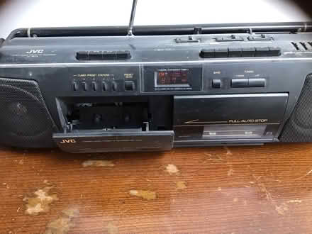 Photo of free JVC radio cassette recorder (Garden City OX5) #2