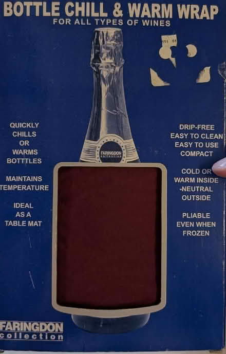 Photo of free Wine bottle cooler/warmer cover. (AB22) #1