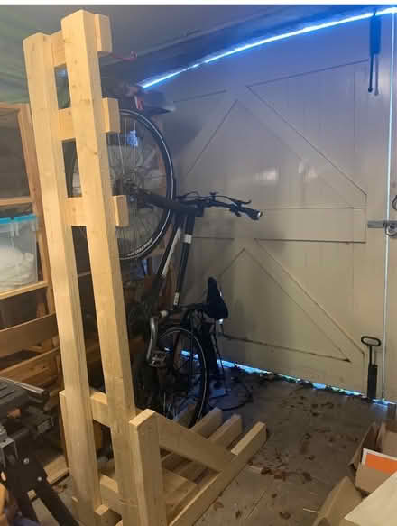 Photo of free Freestanding bike rack for 2 bike (Christleton CH3) #2