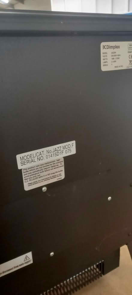 Photo of free Elec gas effect heater (Derby city DE23) #3