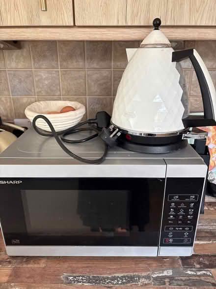 Photo of free Microwave and kettle (Polegate) #2