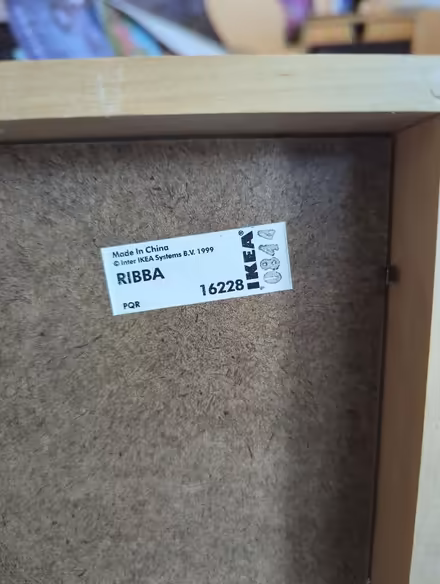 Photo of free IKEA ribba photo frame (Temple Rhydding BD17) #2