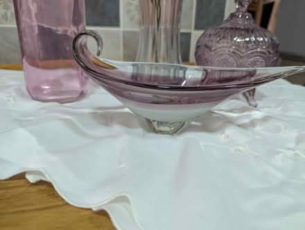 Photo of free Collection of pink glass items (Grangeway area NN10) #4