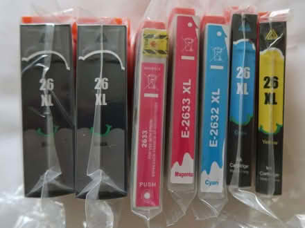 Photo of free Epson no 26/2633 compatible ink cartridges (Ludlow SY8) #1