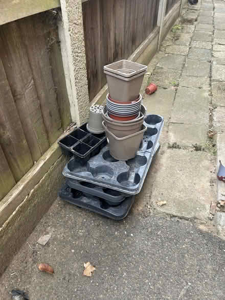 Photo of free Pots and trays (Hoddesdon EN11) #1