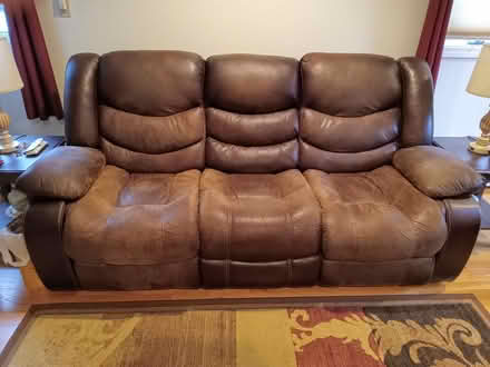Photo of free Sofa/Couch Recliner (Salem - off South Policy St.) #1