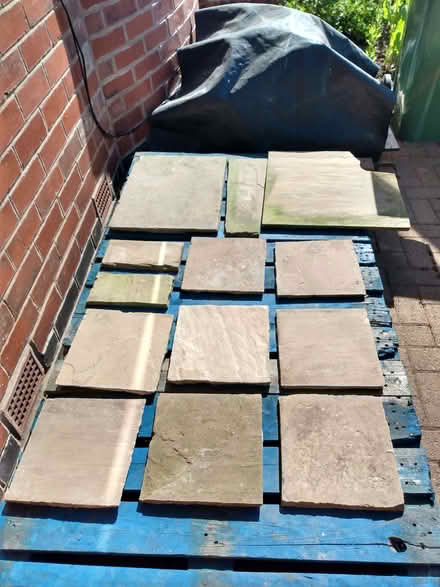 Photo of free Used Indian stone slabs (Norton Lees S8) #1