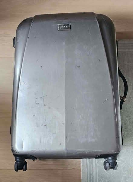 Photo of free Esprit suitcase with TSA lock (crack in outer shell) (Barbican EC2Y) #1