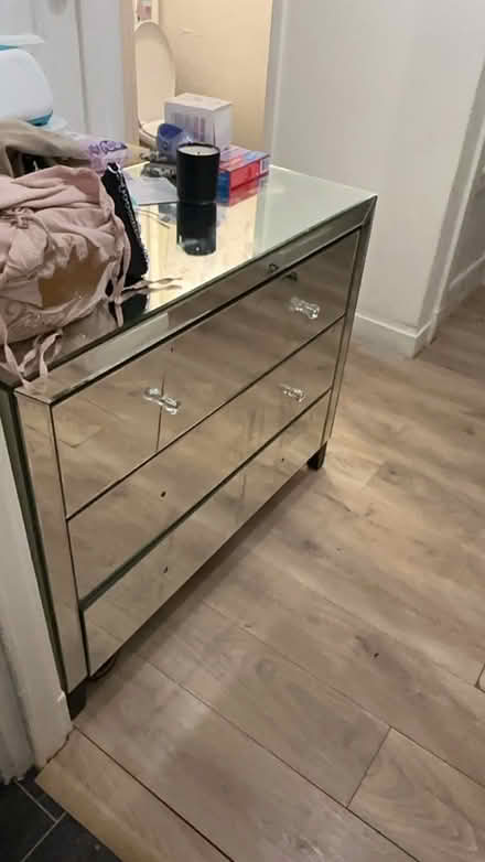 Photo of free Glass chest of drawers (Ravenscourt Park W6) #1